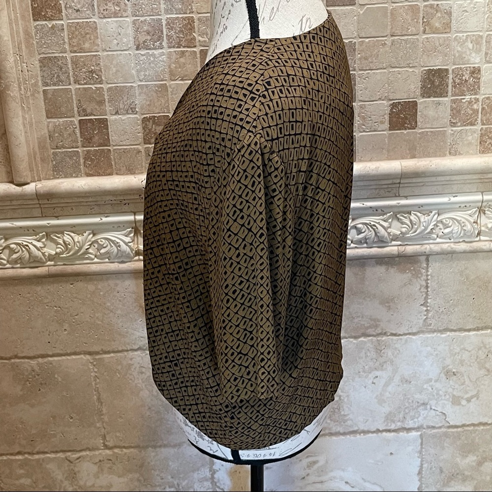 Doncaster Patterned Button Down Top - image 3